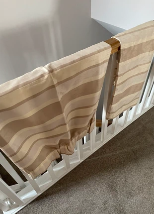 Pair of Lined Stripped Curtains, condition: Good, size: Up to 149 cm, £5.00, £5.95 includes Buyer Protection