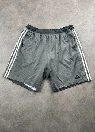 Short de sport gris Adidas taille XL homme poche climalite - SHO0828, marque: adidas, état: Bon état, taille: XL, 5,00 €, 5,95 € Protection acheteurs (Pro) incluse