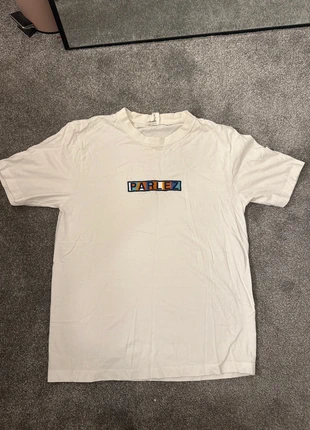 Parlez White Tshirt, brand: Parlez, condition: Very good, size: M, £5.00, £5.95 includes Buyer Protection
