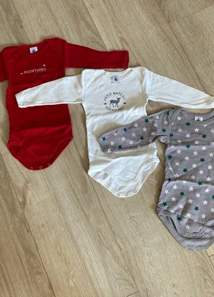 Lot de bodies bébé 12 mois Petit Bateau – parfait état, marque: Petit Bateau, état: Très bon état, taille: 9-12 mois / 74 cm, 10,00 €, 11,20 € Protection acheteurs incluse