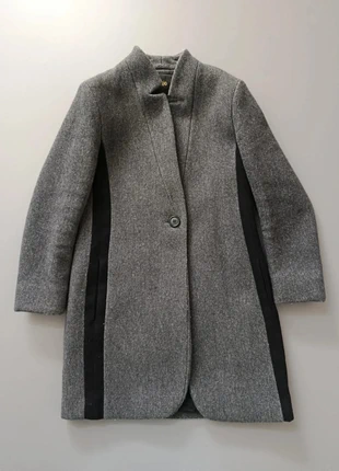 Blazer long manteau Maje 75% laine gris Taille 36, brand: Maje, condition: Very good, size: S / 36 / 8, €60.00, €63.70 includes Buyer Protection