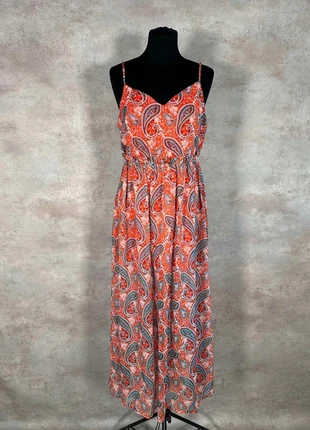 Robe Atelier Evene longue imprimé cachemire rouge taille S/M, marque: Atelier Evène, état: Très bon état, taille: M / 38 / 10, 6,00 €, 7,00 € Protection acheteurs (Pro) incluse