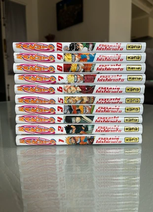🇫🇷lot de 10 mangas Naruto du tome 1 à 10 en très bon état, condition: Very good, €2.99, €3.84 includes Buyer Protection