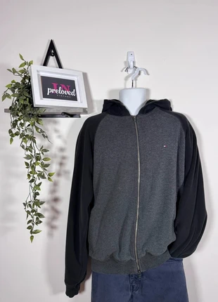 THKN027 | Tommy Hilfiger Fleece Lined Zip Hoodie | Charcoal Black | Men’s L | Heavyweight Casual, brand: Tommy Hilfiger, condition: Very good, size: L, £22.50, £24.33 includes Buyer Protection Pro