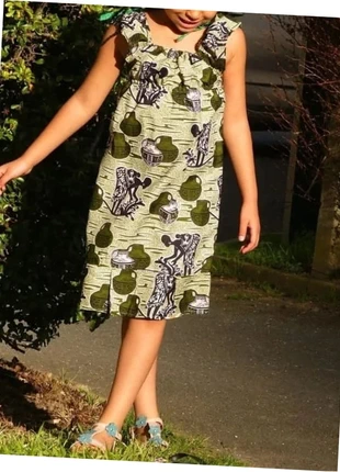 robe été fille wax coton, brand: Africa, condition: Very good, size: 8 years / 128 cm, €20.00, €21.70 includes Buyer Protection Pro