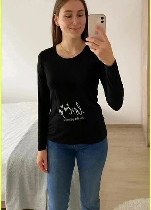 tee shirt manches longues prémaman, marca: Premaman, estado: Muito bom, tamanho: S / 36 / 8, €3.50, €4.38 inclui Proteção do Comprador