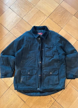 Detroit jacket vintage noir oversize, brand: Vintage, condizioni: Buone, taglia: L, €30.00, €32.20 include la Protezione acquisti