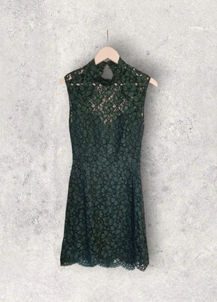 Robe dos nu Sandro en dentelle vert taille 38, marque: Sandro, état: Très bon état, taille: M / 38 / 10, 80,00 €, 84,70 € Protection acheteurs incluse