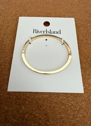 River island beautiful diamanté gold bangle bracelet new, brand: River Island, condition: New with tags, £4.99, £5.94 includes Buyer Protection