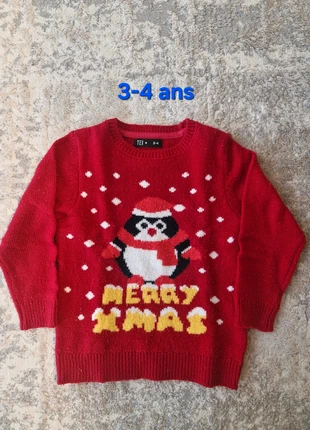 Pull de Noel 3-4 ans 🎅, brand: TEX, condition: Good, size: 3 years / 98 cm, €1.00, €1.75 includes Buyer Protection