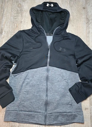Sweat à capuche zippé Under Armour homme – noir/gris – taille S, marke: Under Armour, zustand: Sehr gut, größe: S, 10,00 €, 11,20 € inklusive Vinted-Käuferschutz