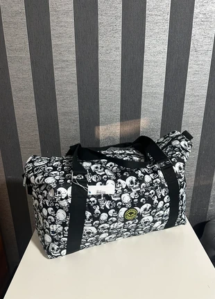 Skulls Halloween Fitness Travel Bag Men Women Holdall Bag Girls Boys Unisex Gym Bag Shoulder strap, brand: Unbranded, condition: New with tags, £12.99, £14.34 includes Buyer Protection