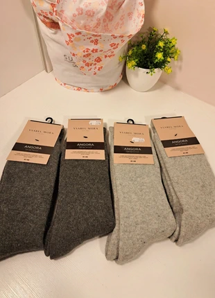 Calcetines angora talla 41-46, marque: Ysabel Mora, état: Neuf avec étiquette, taille: M | 43–46, 9,99 €, 11,19 € Protection acheteurs (Pro) incluse