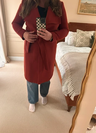 57% wool rustic colour wrap coat, brand: Amaryllis, condition: Good, size: M / UK 12-14, £15.00, £16.45 includes Buyer Protection