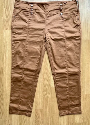 Pantalon maron chic Bréal, marque: Bréal, état: Très bon état, taille: XXXL / 46 / 18, 4,00 €, 4,90 € Protection acheteurs incluse