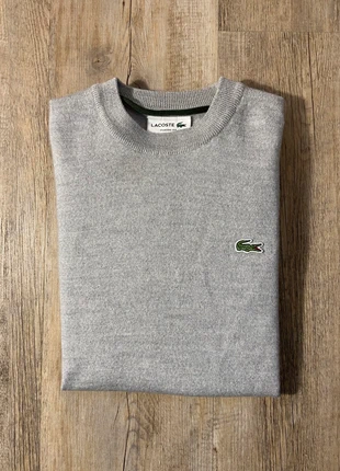 Pull crewneck Lacoste gris, Taille S, brand: Lacoste, condition: Very good, size: S, €30.00, €32.20 includes Buyer Protection