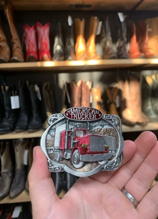 Boucle de ceinture western ceinturon américain country biker oldshool vintage américana, brand: BERGAMOT, condition: Very good, size: Adjustable, €35.00, €37.45 includes Buyer Protection Pro