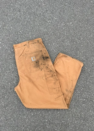 Pantalon carhartt single knee workwear baggy marron vintage - Taille 38x30, brand: Carhartt, condition: Very good, size: W38, €20.00, €21.70 includes Buyer Protection Pro