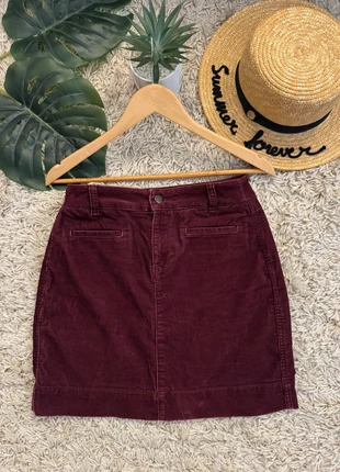 Burgundy Corduroy Skirt;2, marque: Ann Taylor LOFT, état: Très bon état, taille: S / 36 / 8, 5,00 €, 5,95 € Protection acheteurs incluse