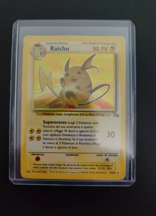 Pokémon - Raichu 14/62 Holo - Fossil - Italiano, marke: Pokémon, zustand: Sehr gut, 15,00 €, 16,45 € inklusive Vinted-Käuferschutz