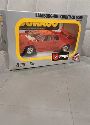 Lamborghini Countach 5000 Quattrovalvole – Bburago 1/24 – Rouge, brand: Bburago, condition: Very good, size: Preemie, up to 44cm, €30.00, €32.20 includes Buyer Protection