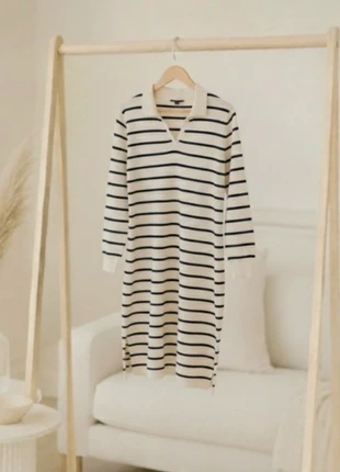 Robe Pull Rayée Style Marinière, marca: Tendance, estado: Muito bom, tamanho: L / 40 / 12, €10.00, €11.20 inclui Proteção do Comprador