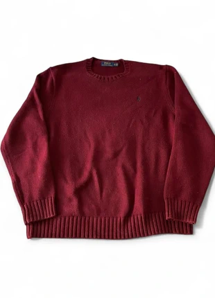 Pull / Crewneck Ralph Lauren Rouge – Taille XL, marque: Ralph Lauren, état: Très bon état, taille: XL, 35,00 €, 37,45 € Protection acheteurs incluse