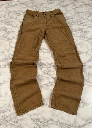 Corduroy Pants Ralph Lauren Tan Brown Relaxed Fit Early 2000s Vintage Casual Y2K Style, brand: Ralph Lauren, condizioni: Ottime, taglia: XL, €19.95, €21.65 include la Protezione acquisti