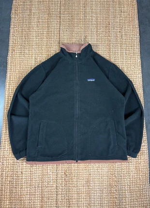 Veste Polaire Zippé Noir et Marron Patagonia Sweater Fleece Pile Jacket Full Zip Women’s Taille M, marca: Patagonia, estado: Muito bom, tamanho: M / 38 / 10, €50.00, €53.20 inclui Proteção do Comprador Pro