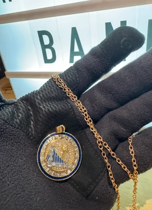 Colgante NBA bañado en oro| Golden State Warriors| Stephen Carry 17/18, marque: NBA, état: Neuf avec étiquette, 25,00 €, 26,95 € Protection acheteurs incluse