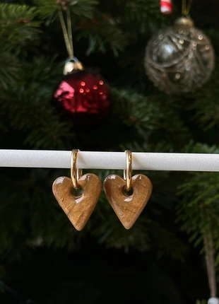 Pampilles cœur Bronze pour créoles interchangeables, marke: Fait Main, zustand: Neu, 5,00 €, 5,95 € inklusive Vinted-Käuferschutz