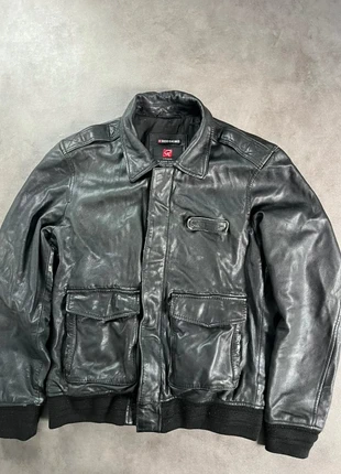 Veste en cuir Redskin noir style motard vintage taille L, marque: Redskins, état: Bon état, taille: L, 45,00 €, 47,95 € Protection acheteurs (Pro) incluse