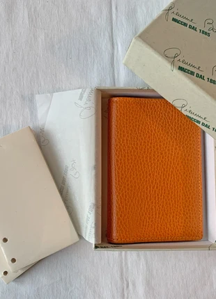 Agenda vintage vera pelle Macchi Pellettieri, merk: Macchi Pelletteria, staat: Nieuw met prijskaartje, € 22,00, € 23,80 inclusief Kopersbescherming