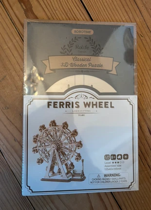 Puzzle 3D en bois manège grande roue, marque: Rolife, état: Neuf avec étiquette, taille: 8 ans / 128 cm, 8,00 €, 9,10 € Protection acheteurs incluse