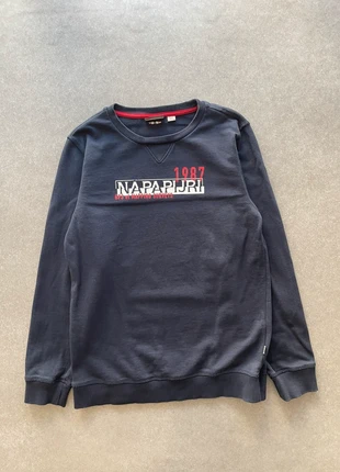 Sweat napapijri imprimer taille 14 ans garçon enfant marine, marke: Napapijri, zustand: Sehr gut, größe: 14 Jahre / 164, 14,00 €, 15,40 € beinhaltet Vinted-Käuferschutz Pro