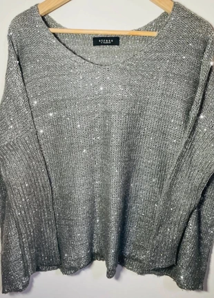 Pull en laine angora femme à strass taille 46, marke: Strass X.clusive, zustand: Sehr gut, größe: XXXL / 46 / 18, 12,00 €, 13,30 € beinhaltet Vinted-Käuferschutz Pro