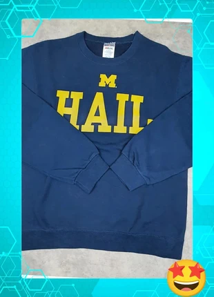 Sweat bleu marine universitaire HAIL Marque Jerzees Taille S oversized, marque: Jerzees, état: Très bon état, taille: S, 25,00 €, 26,95 € Protection acheteurs (Pro) incluse