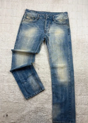 Jean Diesel Industry vintage coupe droite délavé bleu clair Made in Italy - W38 L105, marca: Diesel, estado: Bueno, tamaño: W38 | ES 48, 14,90 €, 16,35 € Protección al comprador Pro incluida