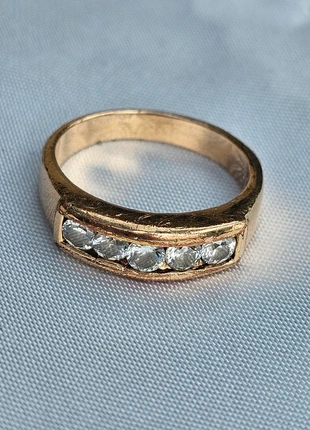 Bague plaqué or, marca: Dorè, estado: Bom, tamanho: 17,3 mm Ø / 14,5, €5.00, €5.95 inclui Proteção do Comprador