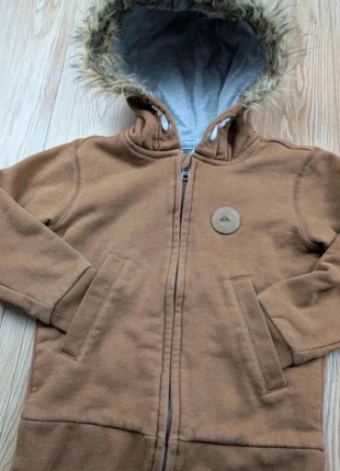 Gilet zippé Quicksilver – Taille 4 ans – Marron – Très bon état, marca: Quiksilver, estado: Muito bom, tamanho: 4 anos / 104 cm, €4.90, €5.85 inclui Proteção do Comprador Pro