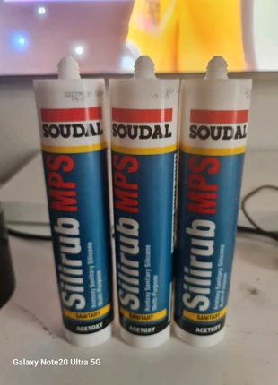 Soudal Silirub MPS pack of 3 on sale, brand: Amazon, condition: New without tags, £14.00, £15.40 includes Buyer Protection