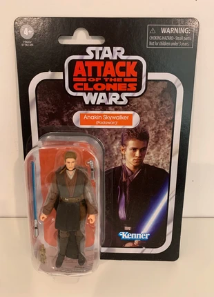 Star Wars - Anakin Skywalker (Padawan) figure, merk: Kenner, staat: Nieuw met prijskaartje, maat: M, € 22,00, € 23,80 inclusief Kopersbescherming