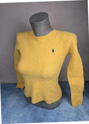 polo ralph lauren pull jaune torsadé coton logo bleu femme taille xs “88A”, marque: Ralph Lauren, état: Très bon état, taille: XS / 34 / 6, 49,00 €, 52,15 € Protection acheteurs (Pro) incluse