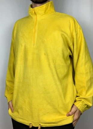 Polaire 1/4 Zip Fila Jaune, brand: FILA, condizioni: Discrete, taglia: L, €8.00, €9.10 include la Protezione acquisti Pro