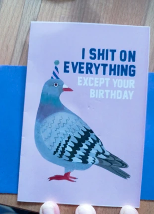 Geburtstagskarte taube pigeon, brand: NO LABEL, condizioni: Come nuovo, €3.00, €3.85 include la Protezione acquisti