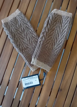 Mitaines marron et dorées, état: Neuf avec étiquette, taille: Taille unique, 10,00 €, 11,20 € Protection acheteurs incluse