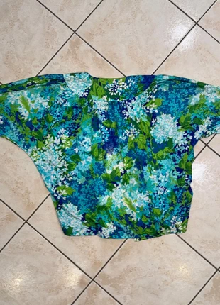 Chemisier – Bleu et vert – Taille M, marque: Vintage Dressing, état: Très bon état, taille: M / 38 / 10, 10,00 €, 11,20 € Protection acheteurs incluse