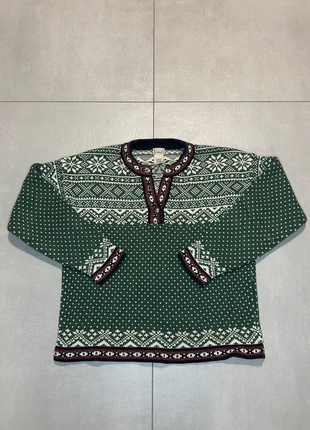 L.L.Bean pull femme 100% coton Fair Isle / nordique taille M - vintage, marque: L.L. Bean, état: Très bon état, taille: M / 38 / 10, 36,00 €, 38,50 € Protection acheteurs incluse