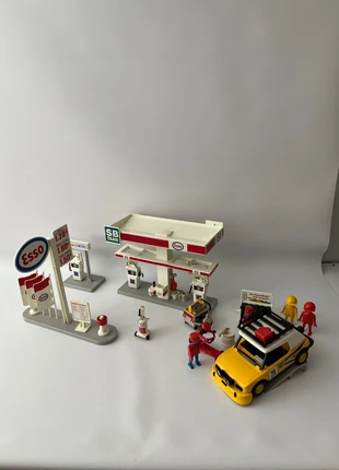 Playmobil vintage Esso station 3439 met uitbreiding (1004), merk: Playmobil, staat: Heel goed, maat: Universeel, € 34,50, € 36,93 inclusief Kopersbescherming Pro