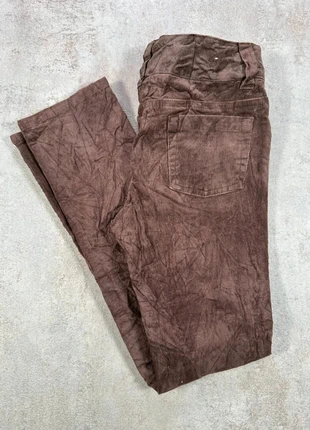 Pantalon En Velours Côtelé / Corduroy chercokee marron corduroy taille 8, merk: Vintage Dressing, staat: Heel goed, maat: XS / 34 / 6, € 9,00, € 10,15 inclusief Kopersbescherming Pro